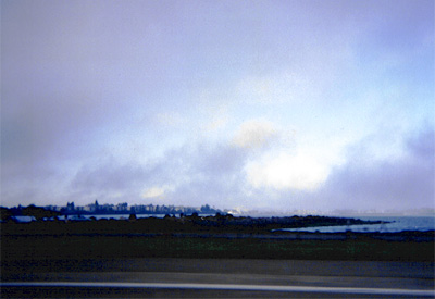 On our way to the Oakland airport