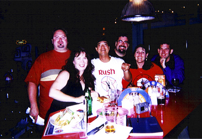 Jeff, Judy, Paul, Me, Victoria and Matt