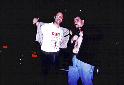 Dave and me