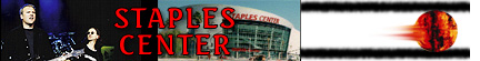 Staples Center banner